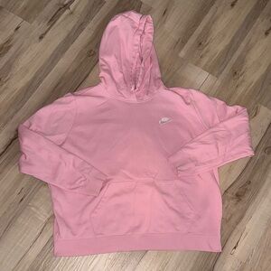 Nike Women's Soft Pink Hoodie
